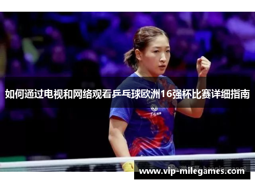 如何通过电视和网络观看乒乓球欧洲16强杯比赛详细指南